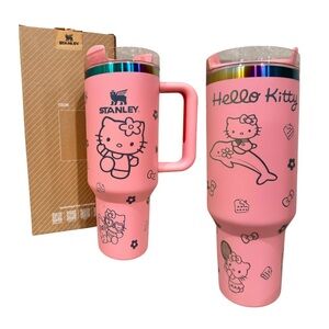 Stanley Pink Hello Kitty Mug